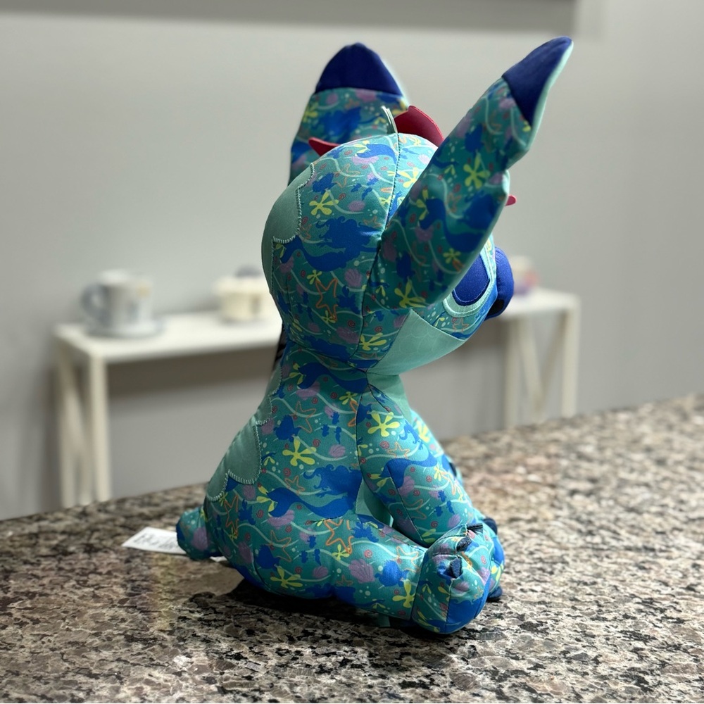 Stitch Crashes the The Little Mermaid Plush - #4 of 12 - Picture 7 of 9